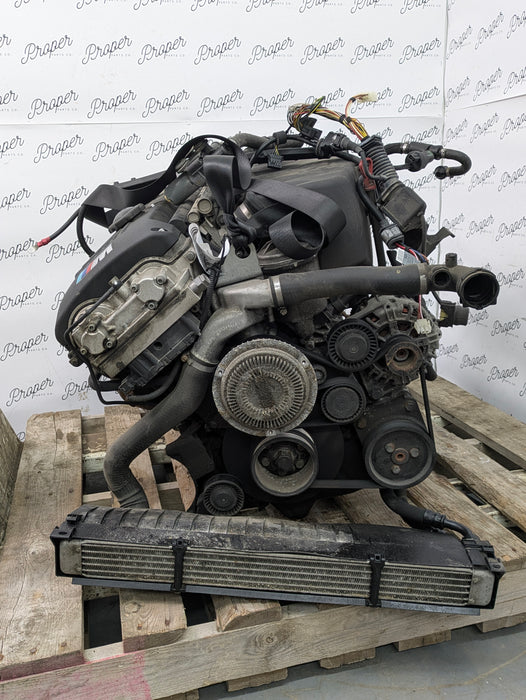 BMW E46 M3 E85 Z4M S54B32 Engine Assembly *Note*