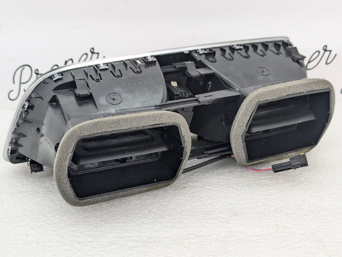 2016-2018 Audi 8U Q3 Front Center Vent Heater A/C Grille & Hazard Switch Button 8U1820951