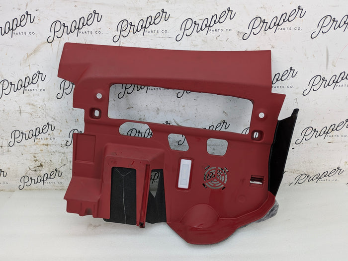 BMW F36 F32 F33 440xi 435xi 430xi 428xi Left/Driver Side Dashboard Lower Knee Kick Panel Trim Coral Red 9382569