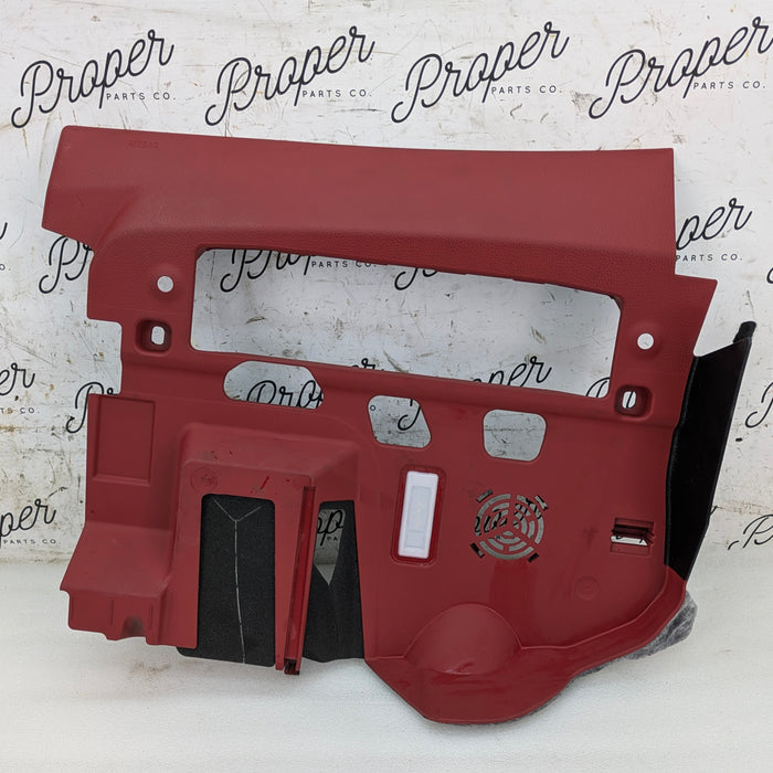 BMW F36 F32 F33 440xi 435xi 430xi 428xi Left/Driver Side Dashboard Lower Knee Kick Panel Trim Coral Red 9382569
