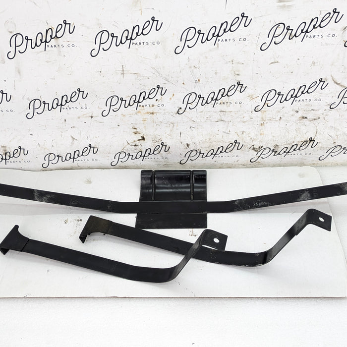 Porsche 996.2 911 Carrera 4 Gas Fuel Tank Hanger Support Strap Brackets