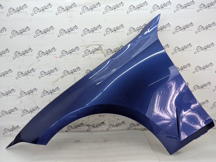 BMW G20 330ix M340ix 330ex Left/Driver Side Fender Portimao Blue Metallic (C31) 41008494439 *DAMAGED*