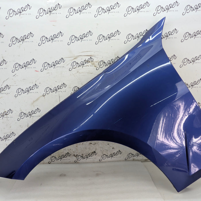 BMW G20 330ix M340ix 330ex Left/Driver Side Fender Portimao Blue Metallic (C31) 41008494439 *DAMAGED*