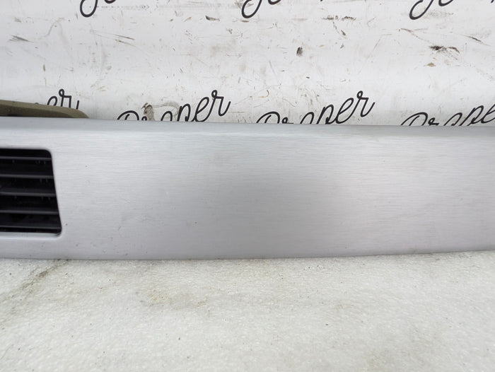 BMW E60 E61 M5 550i 535xi 530xi 525xi Aluminum Shadow Interior Console Door Vent Trim Set