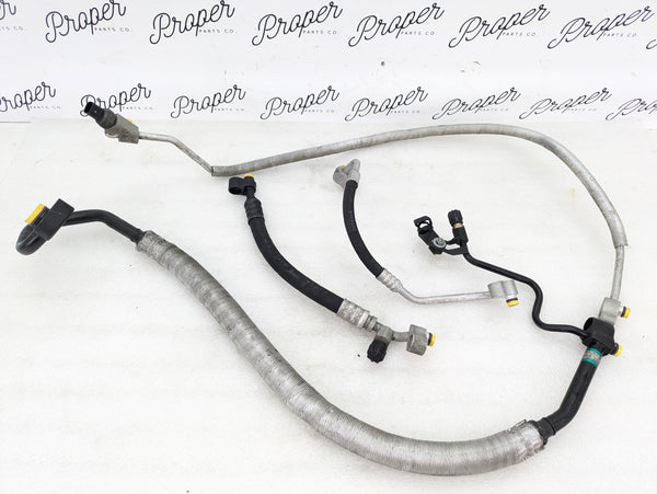 BMW E46 330ci 328ci 325ci 323ci A/C Air Conditioning Condenser Evaporator Dry Pressure Line Suction Hoses 6914361/6908754