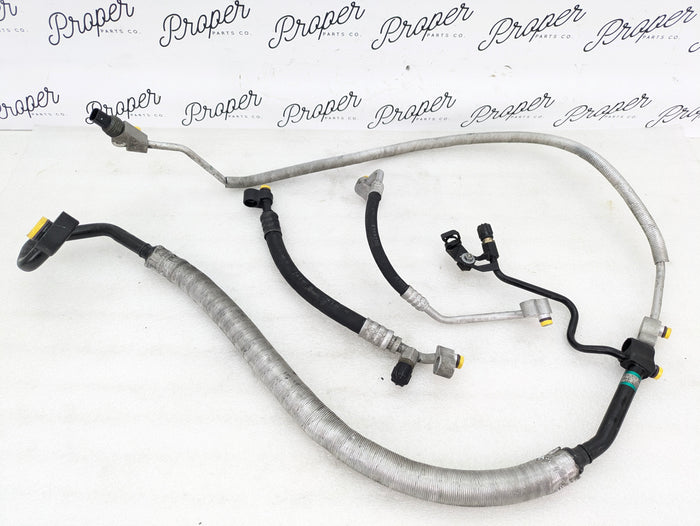 BMW E46 330ci 328ci 325ci 323ci A/C Air Conditioning Condenser Evaporator Dry Pressure Line Suction Hoses 6914361/6908754