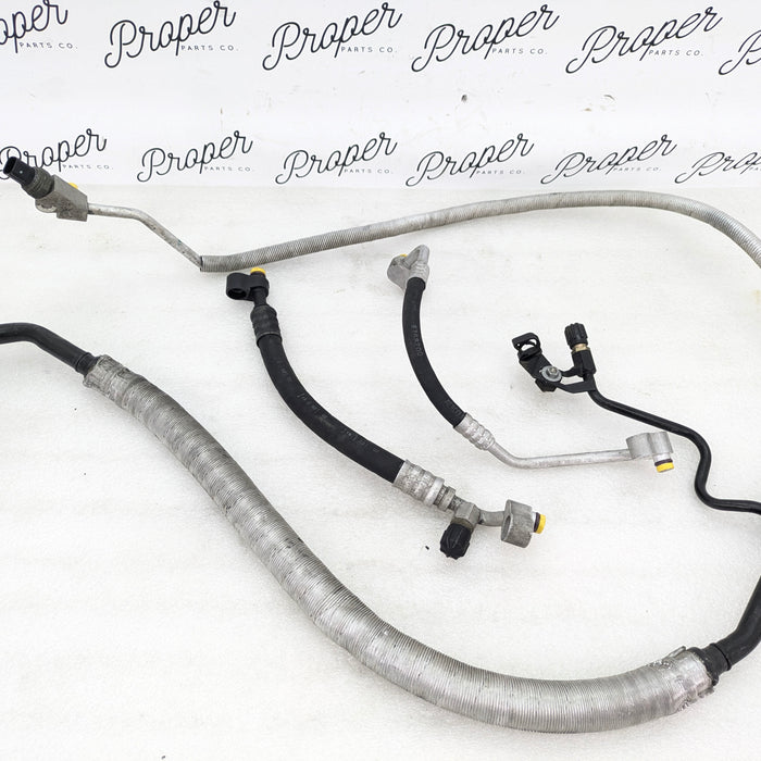 BMW E46 330ci 328ci 325ci 323ci A/C Air Conditioning Condenser Evaporator Dry Pressure Line Suction Hoses 6914361/6908754