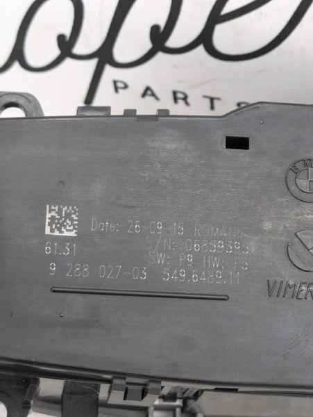 BMW F22 F23 228xi M235xi 230xi M240xi F87 M2 Light Control Switch Panel 9288027