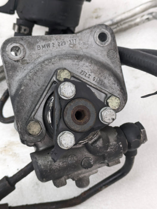 BMW E46 M3 S54 Power Steering Pump Reservoir Cooler & Hoses 1097164/2229369/2229377