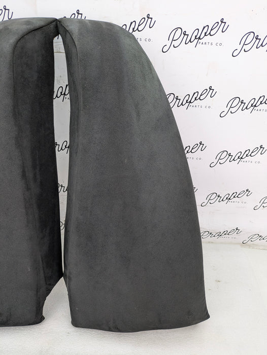 BMW E46 330i 328i 325i 323i ZHP M Sport Sedan Rear Split Folding Seats Complete Set Alcantara Cloth Laser