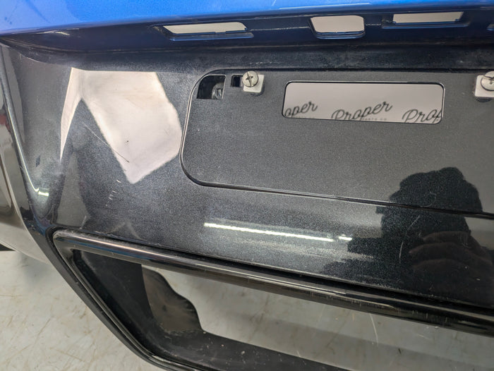 Chevrolet C7 Corvette Stingray Rear Bumper Cover Laguna Blue Tintcoat (G7H) 23452911