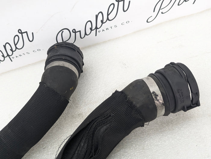 BMW E60 E61 M5 E63 E64 M6 S85 Radiator Coolant Hoses Pair 7836569/7834054