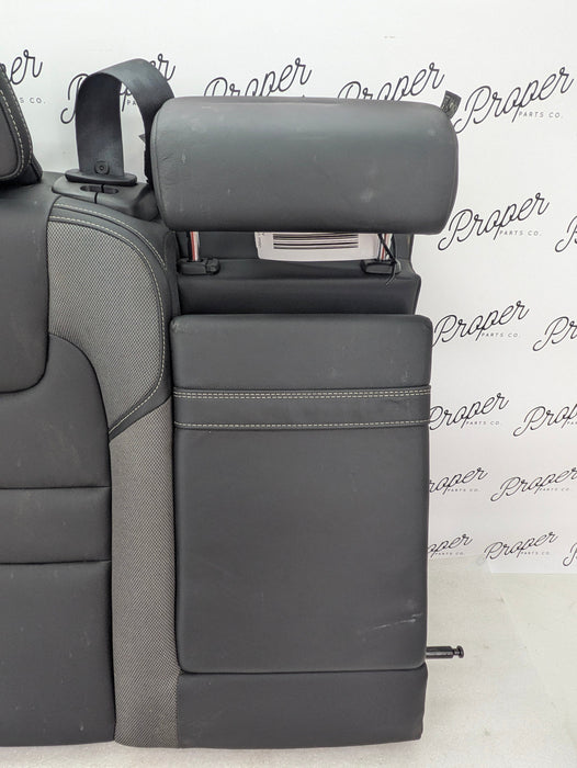 2021 Volvo V60 T6 R-Design Rear Right/Center Black Leather Upper Seat Back *DAMAGED*