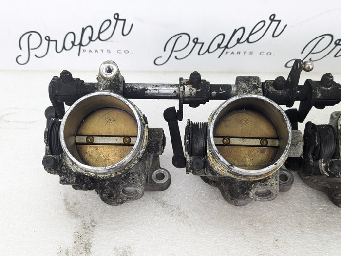 BMW S85 E60 E61 M5 E63 E64 M6 Throttle Body Assembly & Hall Sensor Cylinder 1-5 13547841814