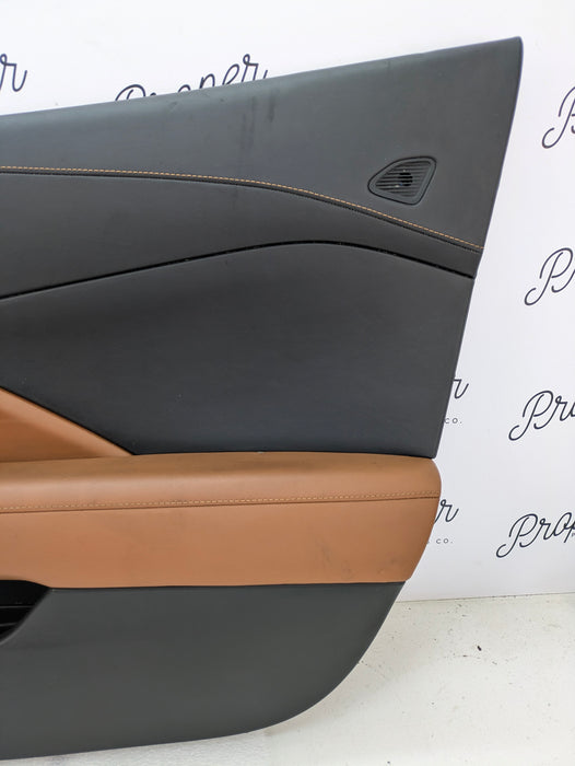 Chevrolet C7 Corvette Stingray Right/Passenger Side Door Card Panel Kalahari Leather *DAMAGED*