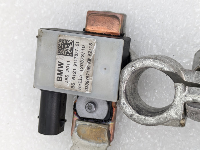 BMW F32 435xi IBS Negative Battery Cable Terminal 9117877