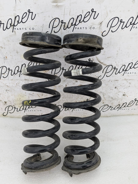 BMW F36 435xI Rear Left/Right Suspension Coil Springs W/Upper & Lower Rubber Pads