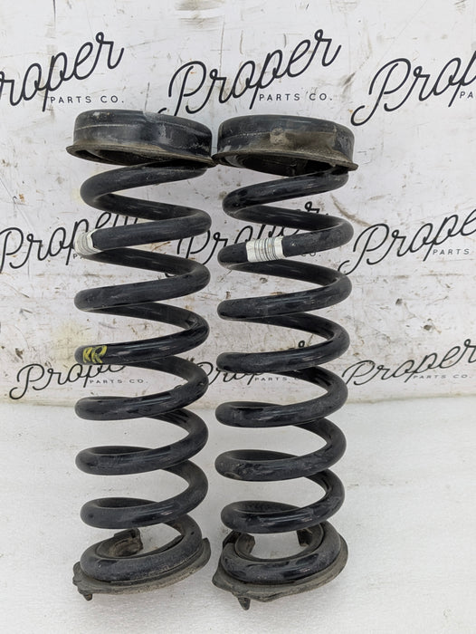 BMW F36 435xI Rear Left/Right Suspension Coil Springs W/Upper & Lower Rubber Pads