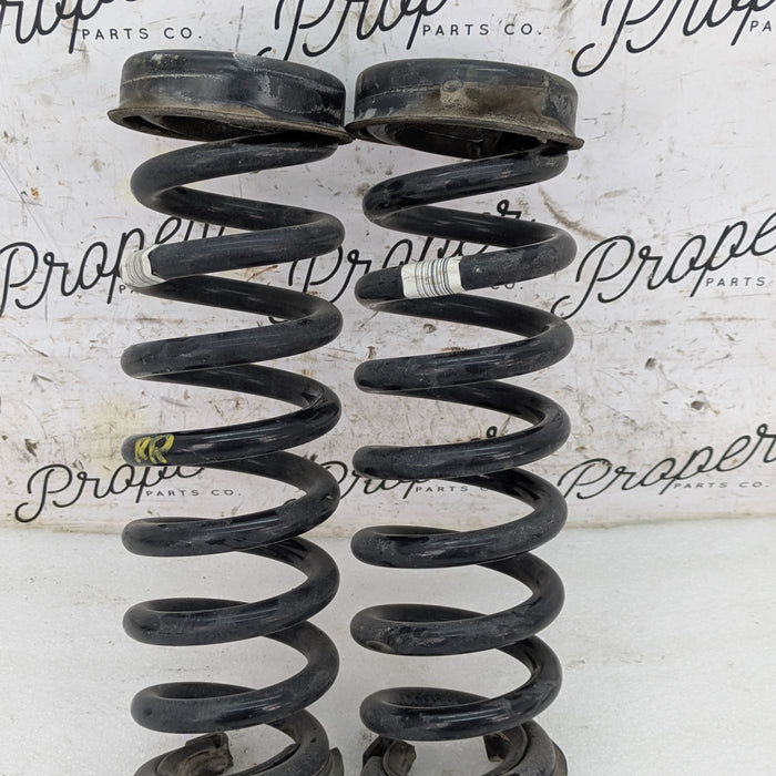 BMW F36 435xI Rear Left/Right Suspension Coil Springs W/Upper & Lower Rubber Pads