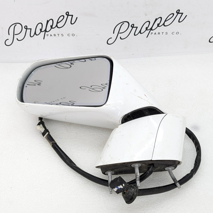 Chevrolet C7 Corvette Stingray Left/Driver Side View Mirror Assembly Arctic White (G8G) 22939303 *DAMAGED*