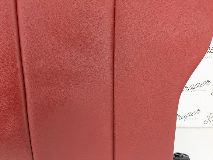 BMW F22 228xi M235xi 230xi M240xi Coral Red Dakota Leather Rear Seats Set