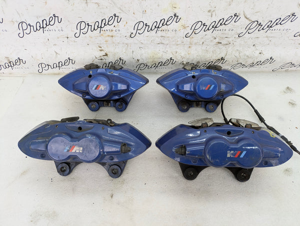 BMW F30 F32 F31 F33 F36 340i 435i 335i 440i M Sport Blue Brembo Brake Caliper Set