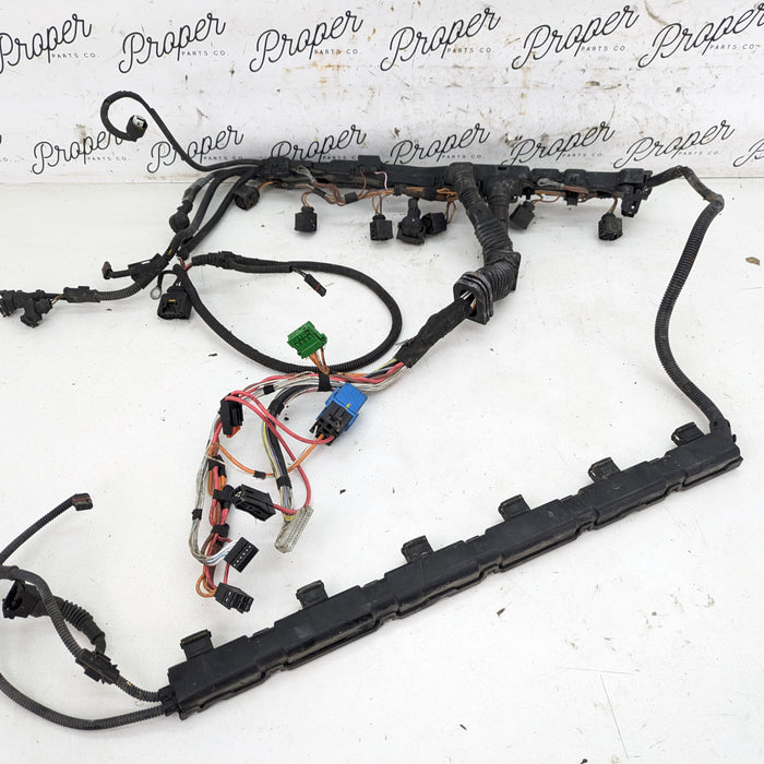 BMW E61 525xi 530xi Fuel Injector Ignition Coil Valve Wiring Harness 7546184
