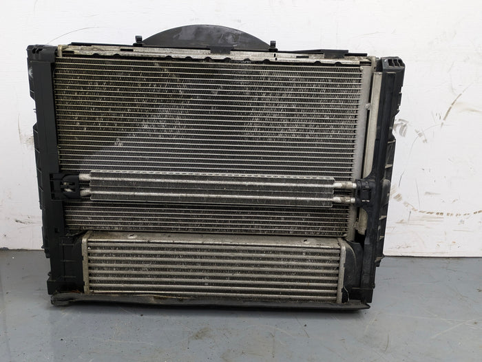 BMW E90 E92 E93 335i 335xi N54 N55 Manual Radiator/Radiator Fan/Intercooler 17117558480