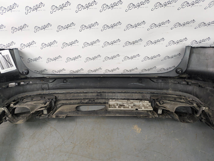 2021 Volvo V60 T6 R-Design Rear Bumper Assembly Osmium Gray Metallic (714) *DAMAGED*