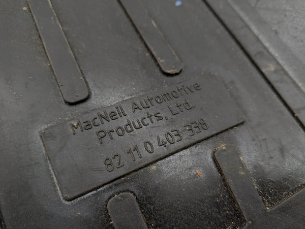 BMW E61 530xi 535xi 525xi Rear Trunk Cargo Mat Rubber Floor Liner Black 82110403338