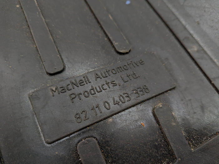 BMW E61 530xi 535xi 525xi Rear Trunk Cargo Mat Rubber Floor Liner Black 82110403338