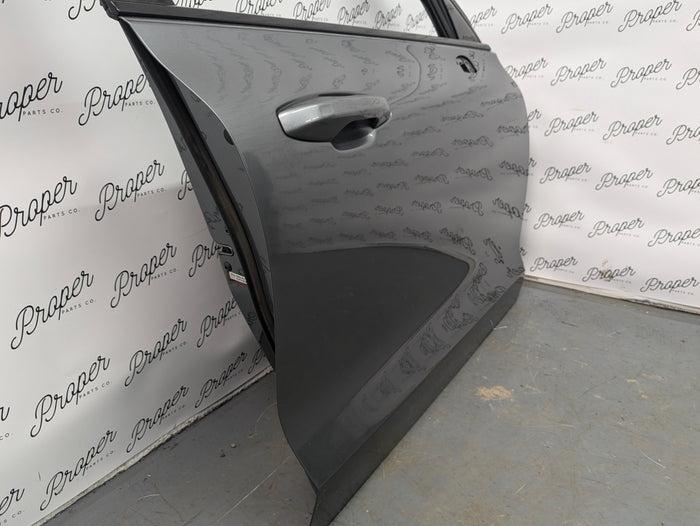 2021 Volvo V60 T6 R-Design Right/Passenger Side Front Door Osmium Gray Metallic (714)