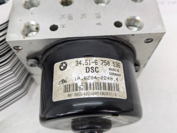 BMW E46 330Ci 328CI 325CI 323CI DSC3 ABS Anti-Lock Brake Stability Control Hydraulic Pump Module  6750536