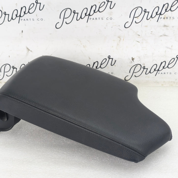 BMW F32 F30 F31 F33 F34 F36 3 & 4 Series Black Leather Center Console Arm Rest