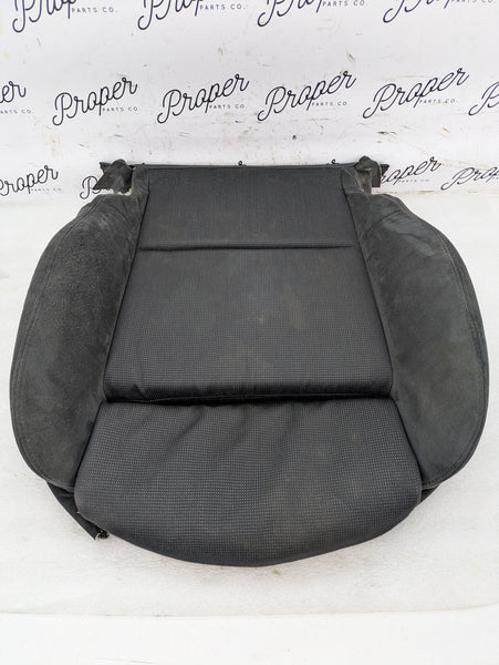 BMW E46 330i 328i 325i 323i Sedan Wagon Front Sport Seat Bottom Cushion Alcantara *Damage*