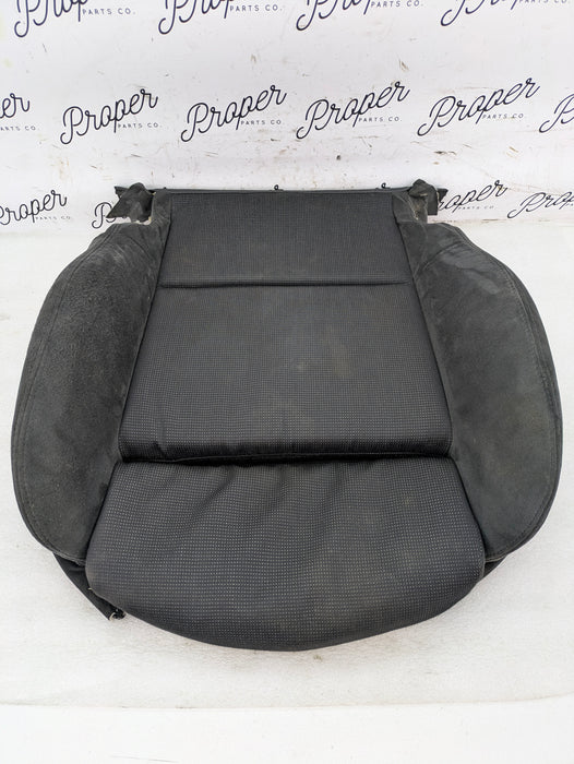 BMW E46 330i 328i 325i 323i Sedan Wagon Front Sport Seat Bottom Cushion Alcantara *Damage*