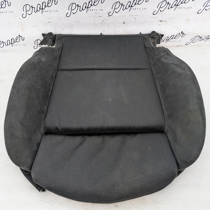 BMW E46 330i 328i 325i 323i Sedan Wagon Front Sport Seat Bottom Cushion Alcantara *Damage*