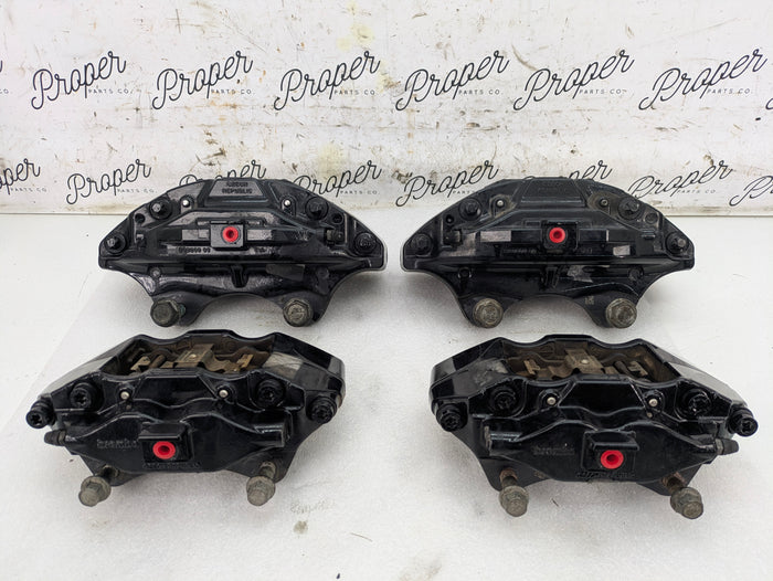 Chevrolet C7 Corvette Stringray Z51 Front & Rear Brembo Calipers Set Black 22847810/22847805/84089131/84089127