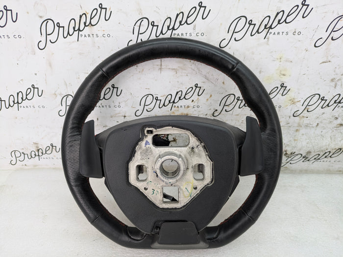2018 Chevrolet 6th Gen Camaro 2SS Automatic Transmission Flat Bottom Leather Steering Wheel W/Paddle Shifters 84209521