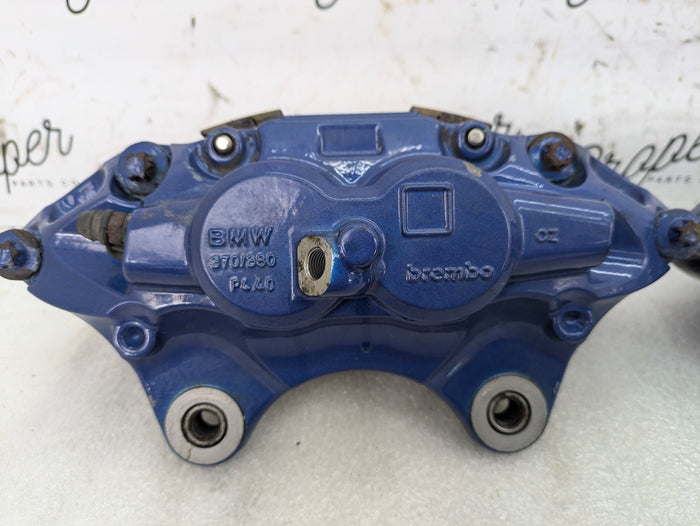 BMW F30 F31 F32 F33 F36 340 440 435 335 M sport Brembo Blue Brake Caliper Set Front & Rear
