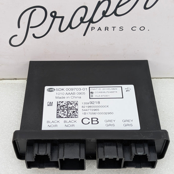 Chevrolet C7 Corvette Stingray Keyless Entry & Anti Theft Locking Control Module 13599218