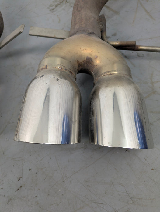 Chevrolet C7 Corvette Stingray Z51 Left/Right Straight Pipe Exhaust Muffler Pair Set W/Actuators 84897442 *NOTE*