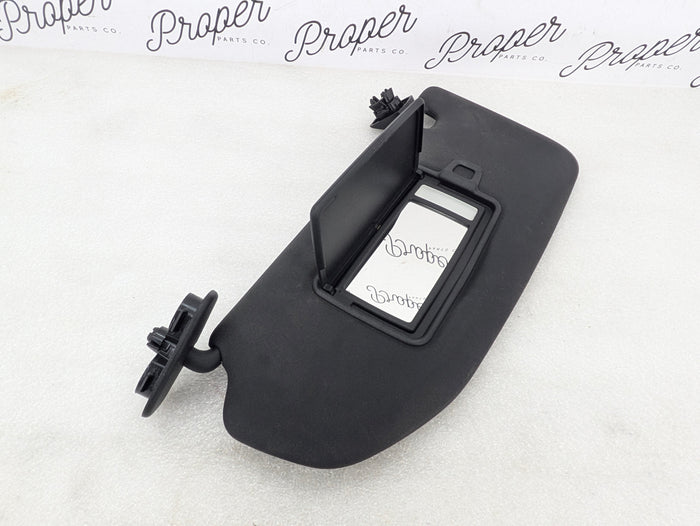 2021 Volvo V60 T6 R-Design Right/Passenger Side Black Sun Visor 30653404