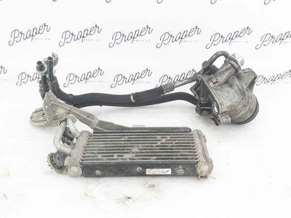 BMW E82 E88 135i N54 N55 Engine Oil Cooler Kit W/Filter Housing/Lines/Cooler