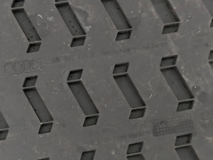 Audi 8U Q3 Front & Rear Rubber/Winter Floor Mats Set 8U1061221/8U0061511