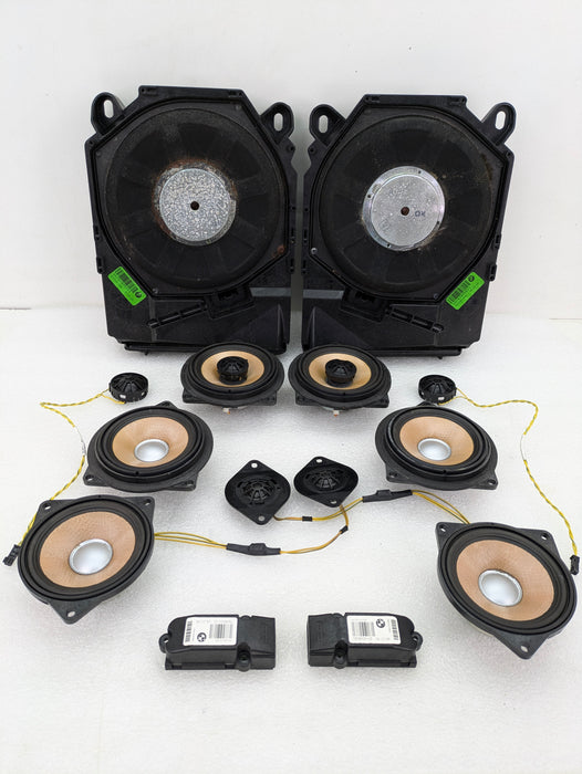 BMW E90 Sedan M3 335xi 328xi Individual Audio Sound System Speaker Set of 14 7838905