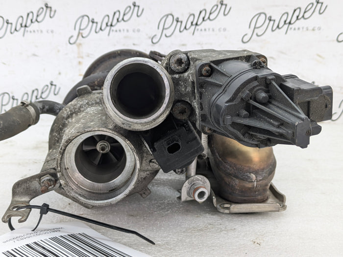 BMW F22 F23 228xi 228i N20 N26 Engine Turbocharger & Wastegate Actuator W/Exhaust Manifold 7634486