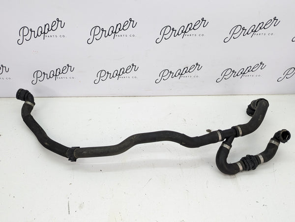 2011 BMW E90 335xi N55 Engine Heater Core Return Line Hose Pipe 9222129