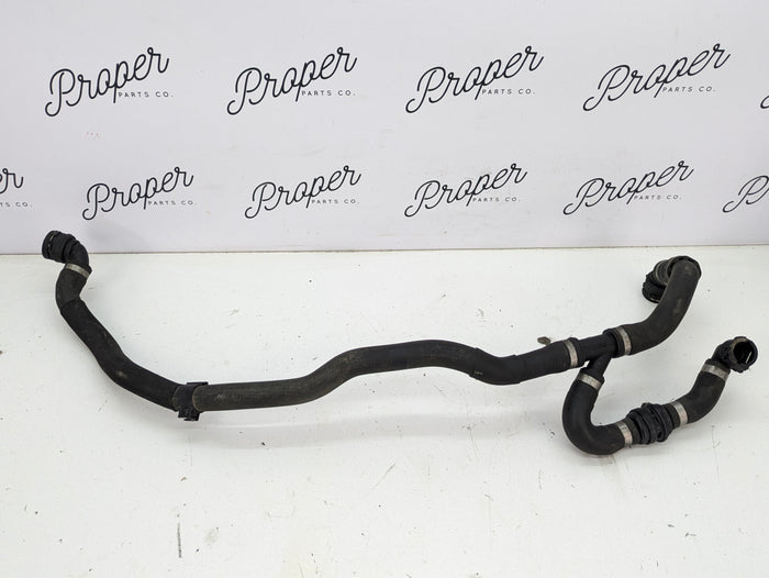 2011 BMW E90 335xi N55 Engine Heater Core Return Line Hose Pipe 9222129