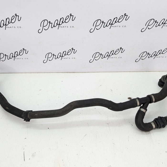 2011 BMW E90 335xi N55 Engine Heater Core Return Line Hose Pipe 9222129